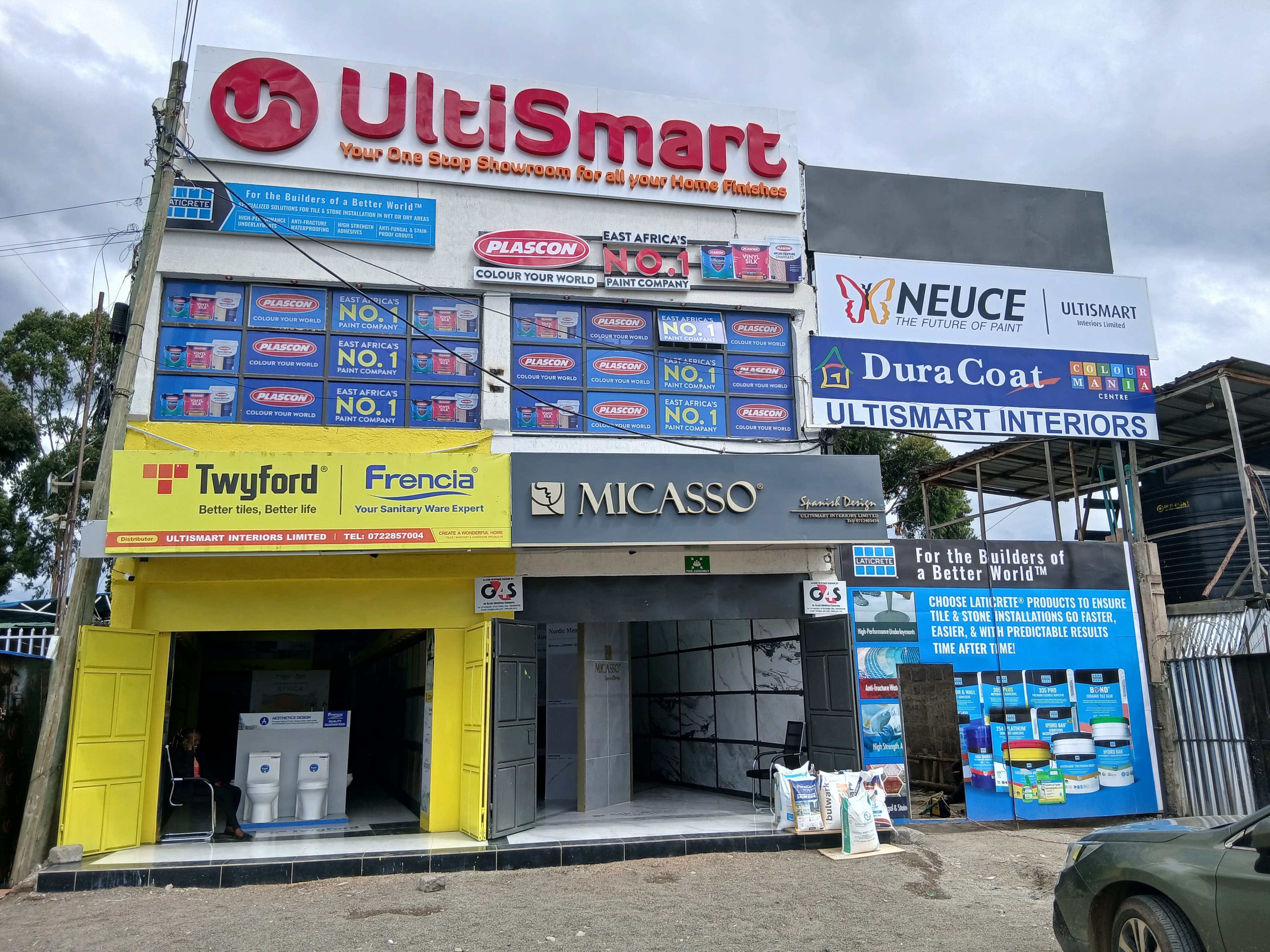 Ultismart Nanyuki Branch team and branch support